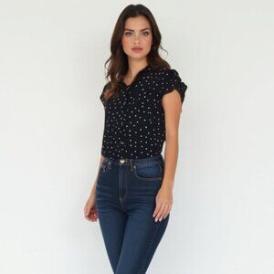 Wild Skye Short Sleeve Button Up XS